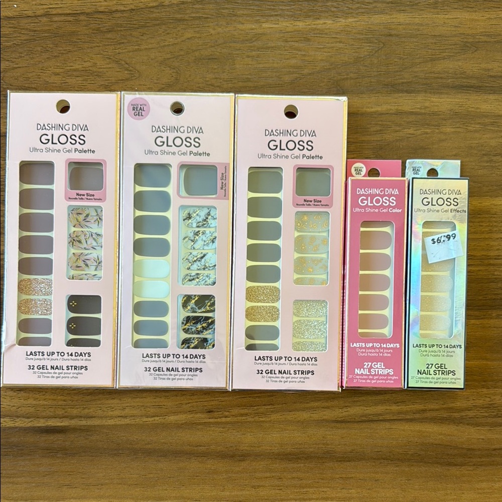 Dashing Diva Gloss Gel Nail Strips Set